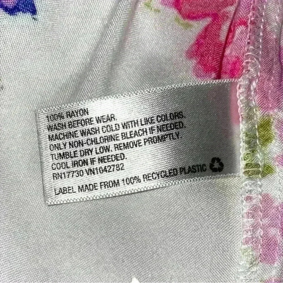 Floral Summer Dress by Cherokee Size 6 - 6X - Picture 6 of 8